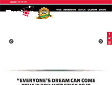 Tablet Screenshot of fusionfitnesscenter.com